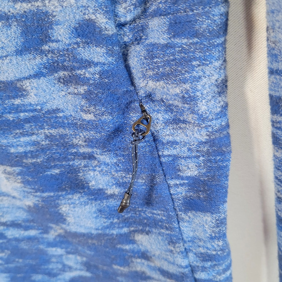 Lululemon Surge Warm Full Zip Men’s Jacket XL Hoodie Blue Pockets Troon North - Picture 13 of 14